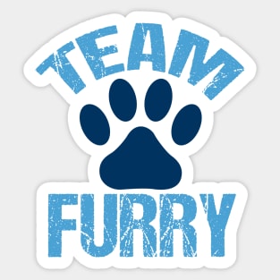 Team Furry Sticker